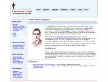 Tablet Screenshot of partigiano.net